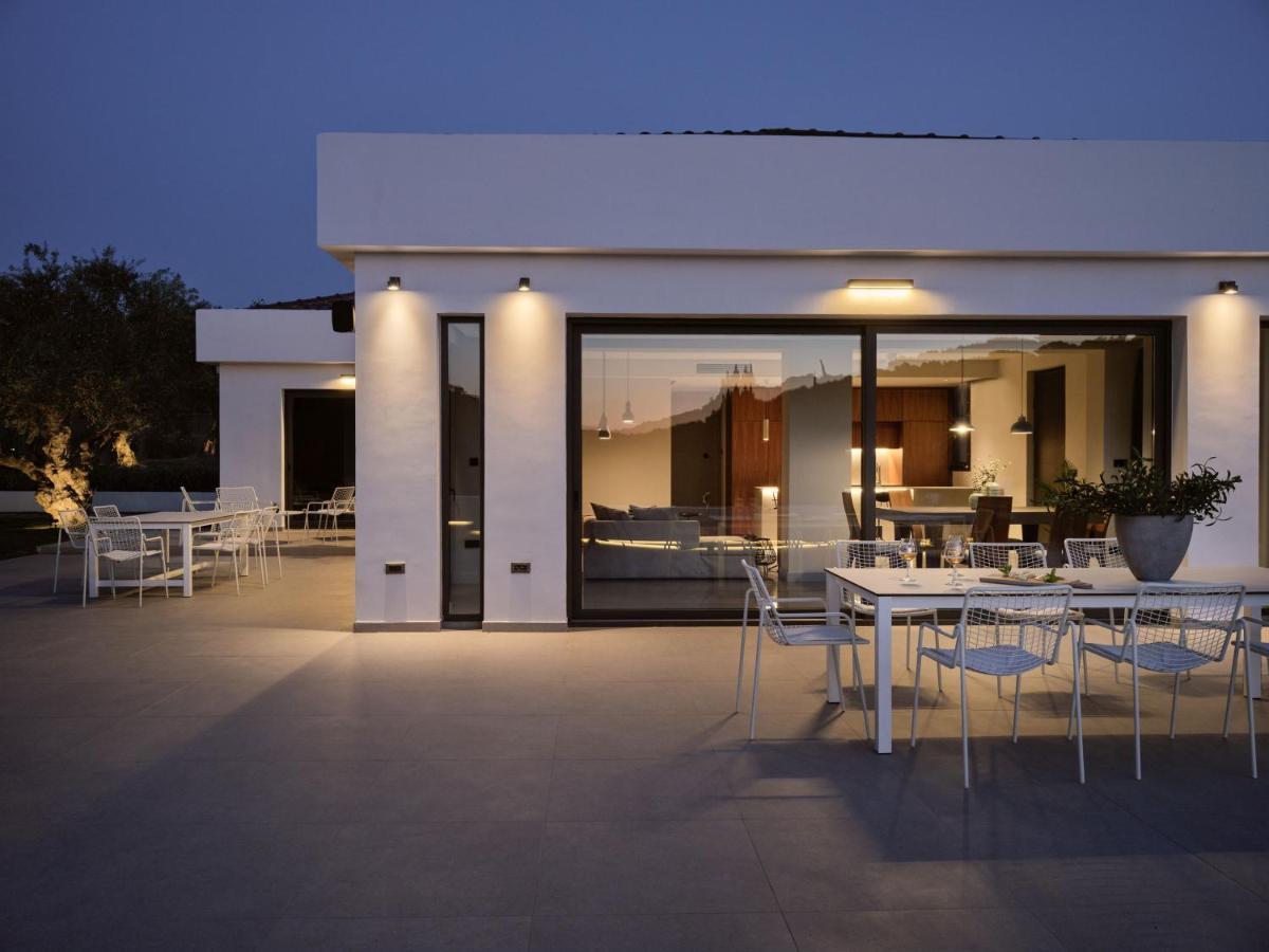 Drallos Luxury Villa Alikanás Exterior foto